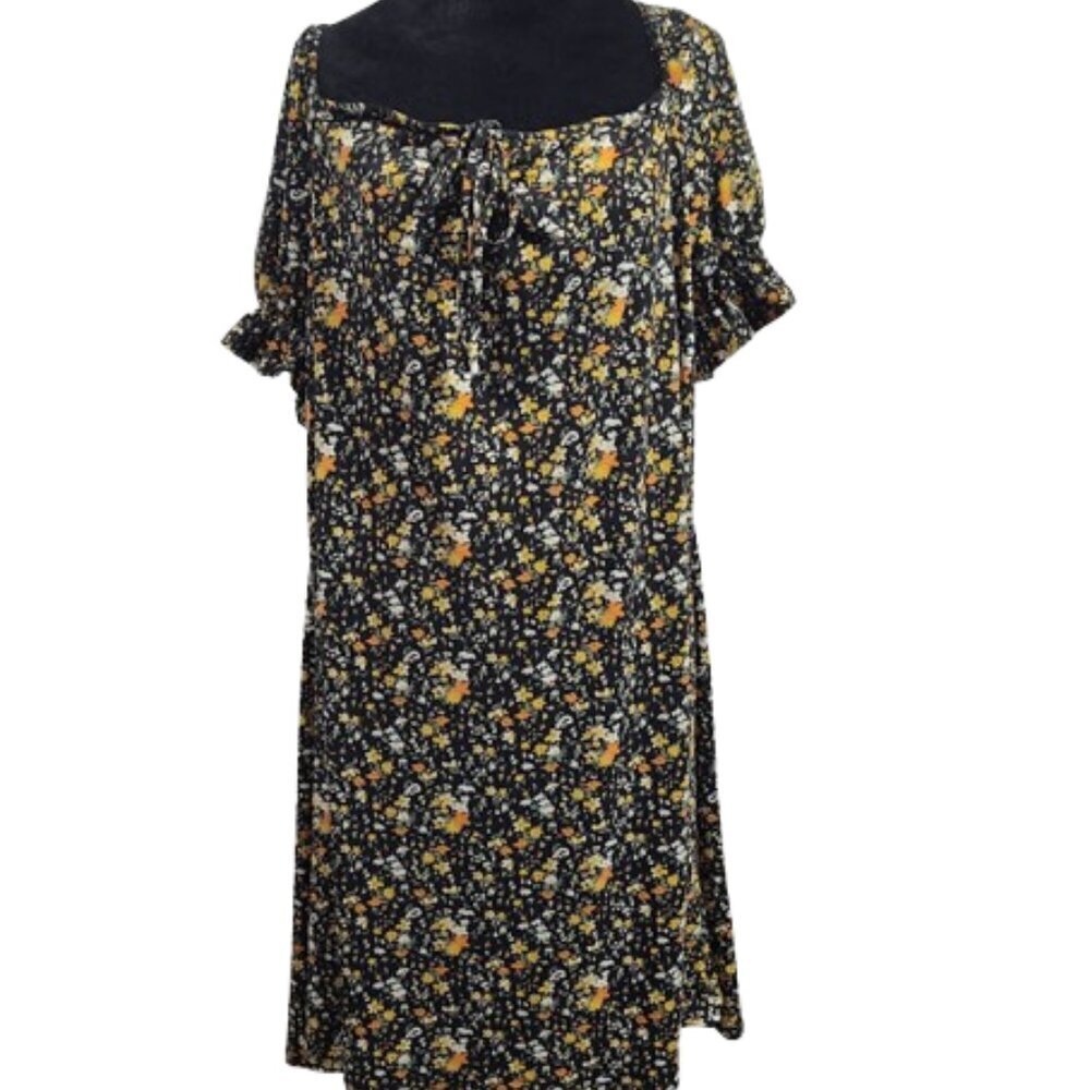 Vibe Sports Wear Women's Summer Floral Dress Plus Size 3 X NWT